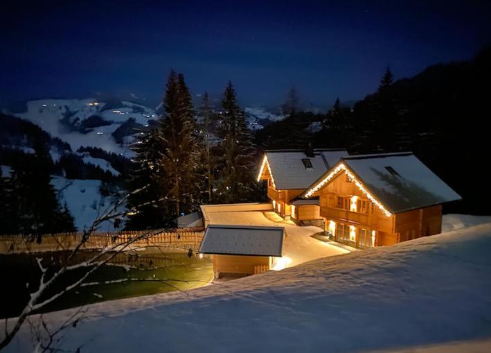 וואגריין Bergseegut Chalet Und Apartment מראה חיצוני תמונה